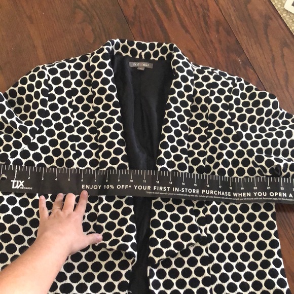 Black and white polka dot jacket - Picture 7 of 7